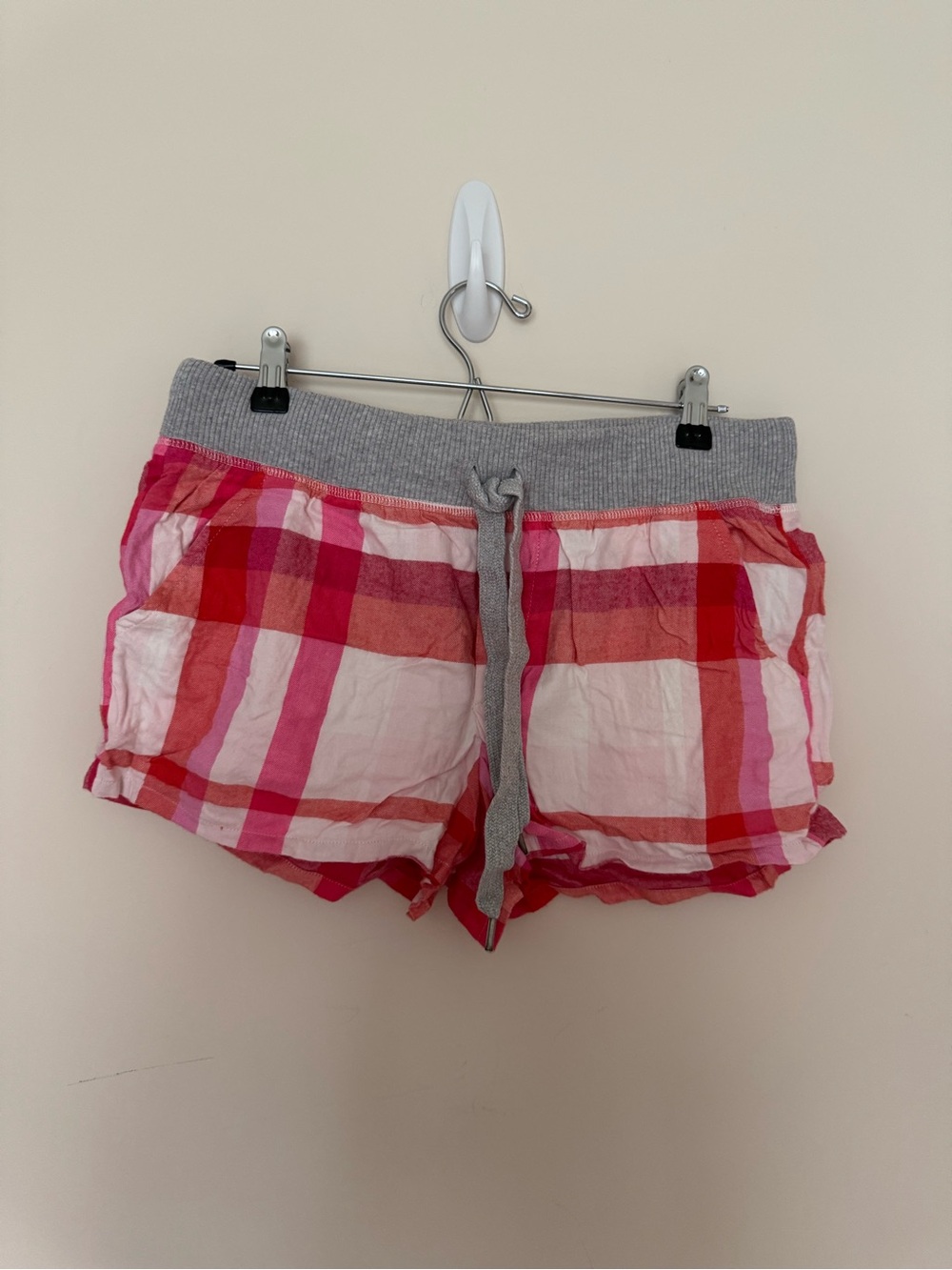 aerie flannel boxer PJ short